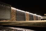 Lyghtup LED-Leuchtschienen Sets für Gabionen und Doppelstabmatten